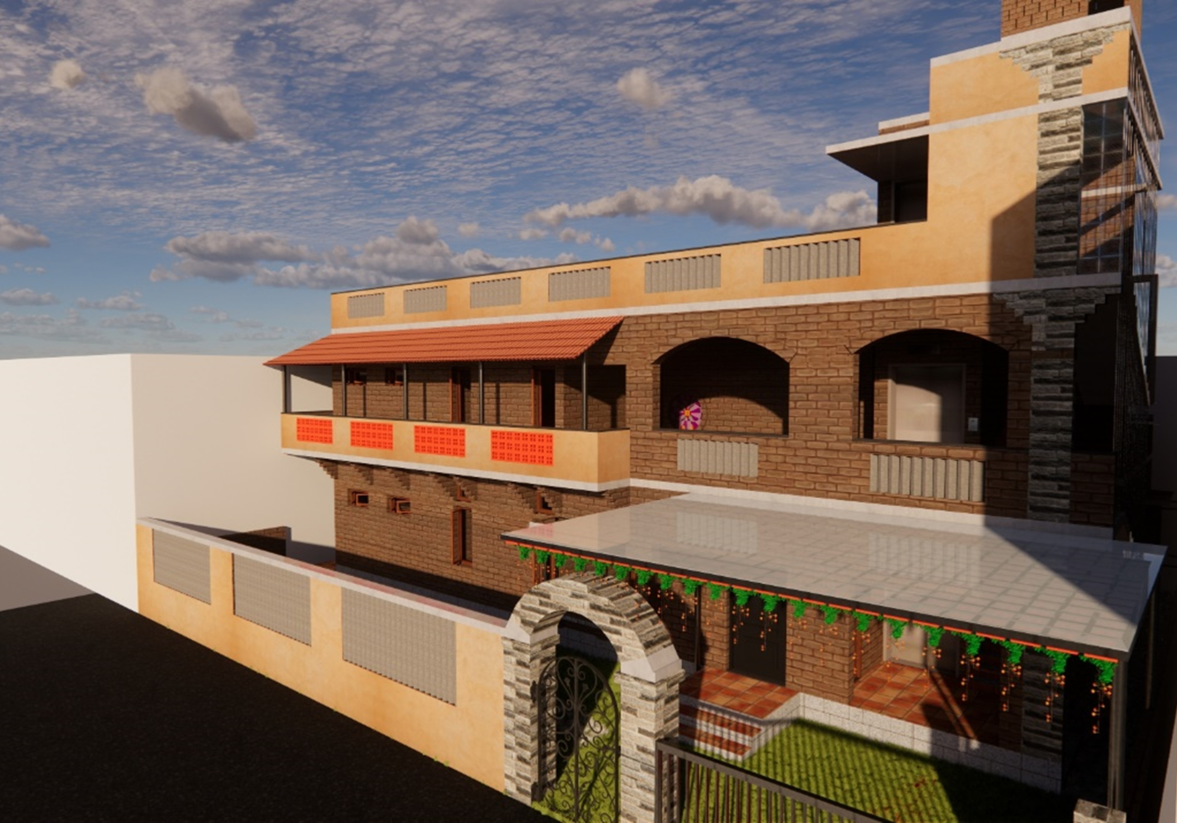 Residence at Girinagar