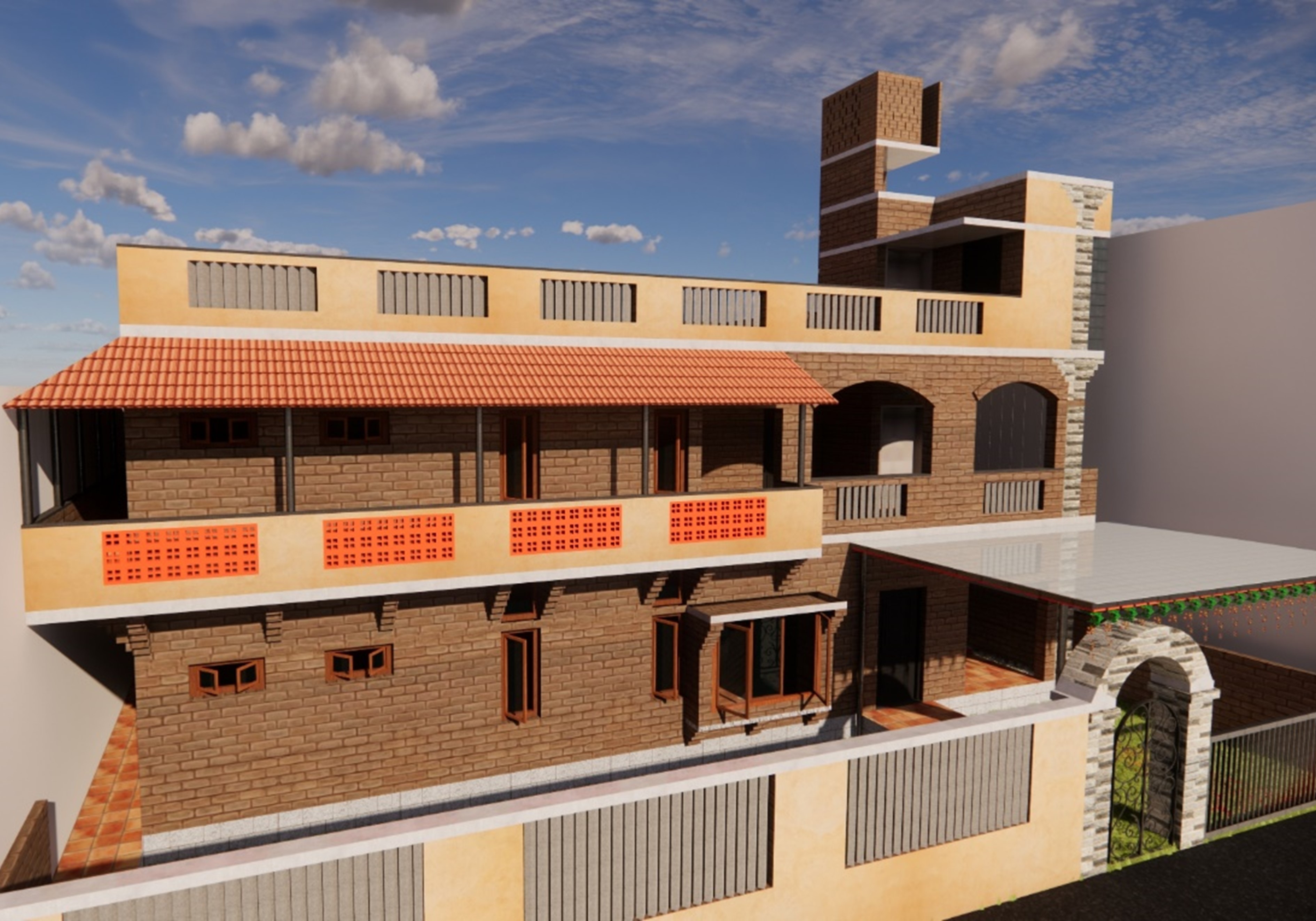 Residence at Girinagar