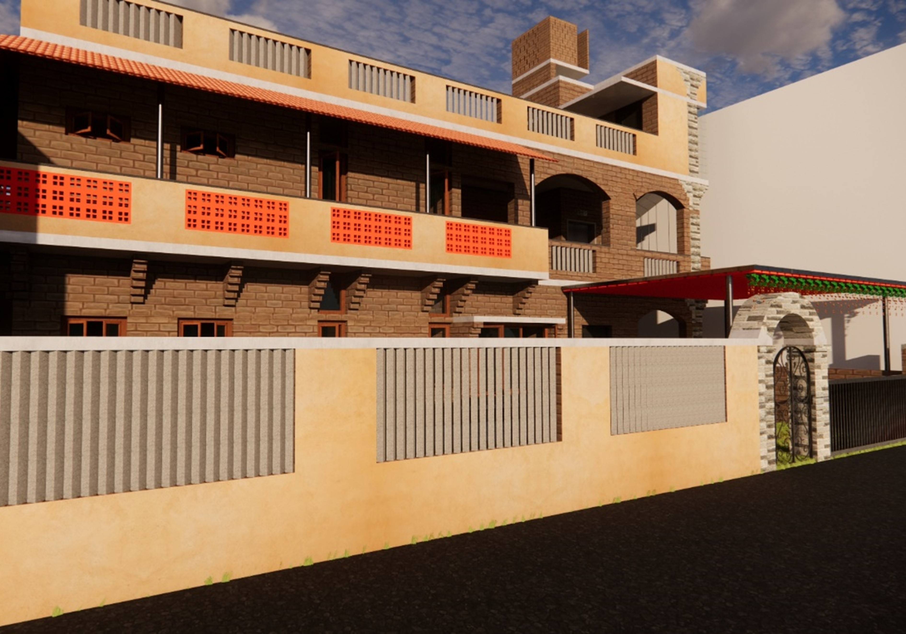 Residence at Girinagar